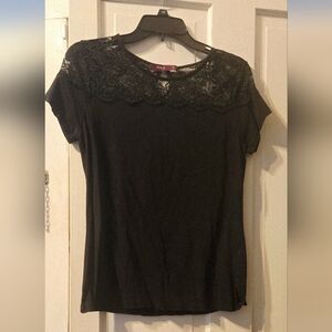 Black Lace Top